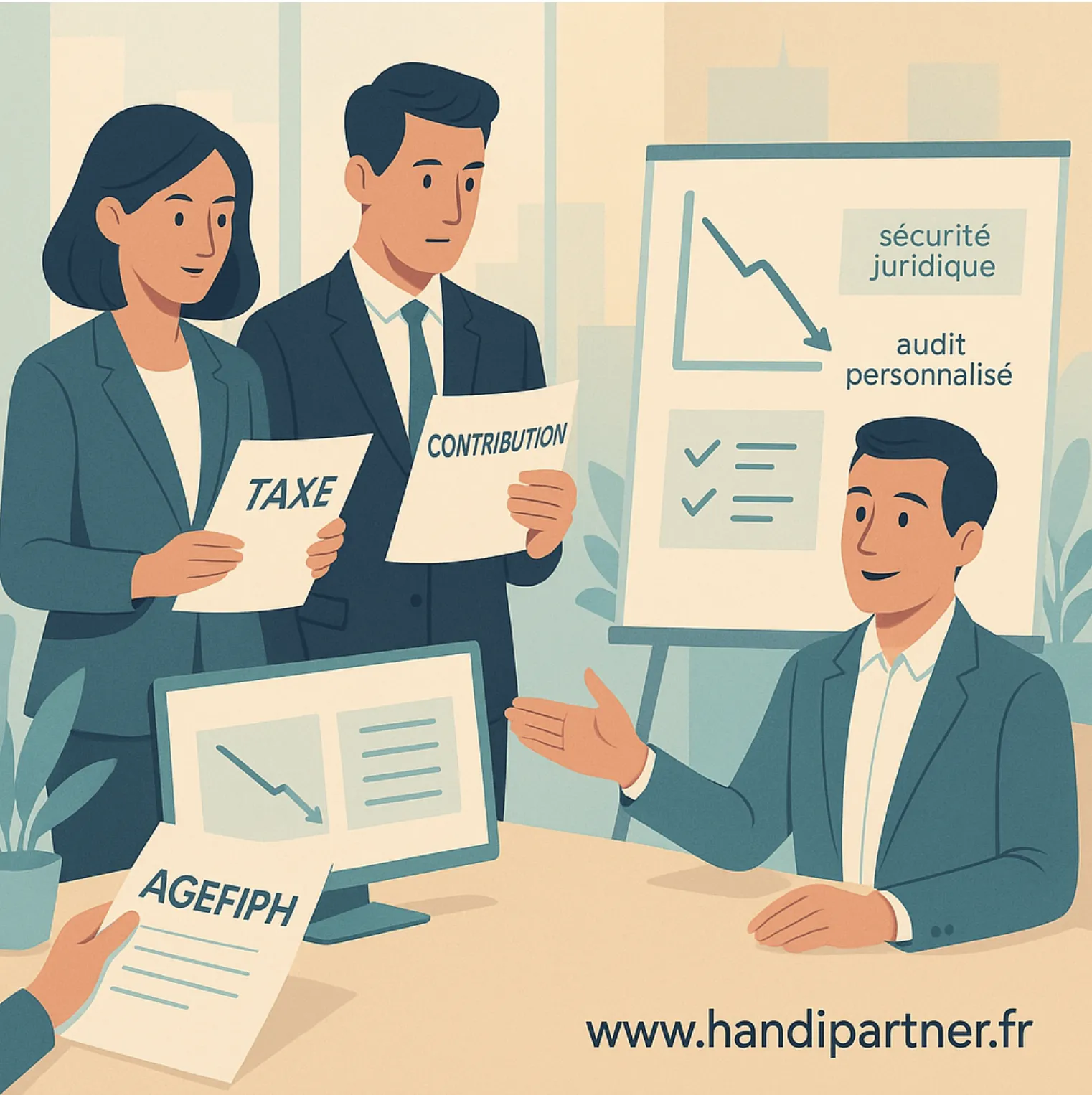 Optimisation de la taxe AGEFIPH : Stratégies et Solutions avec Handipartner pour 2025
